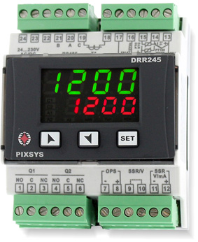 Régulateur de température - process - modulaire DRR245